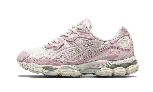 asics gel nyc rose blanc